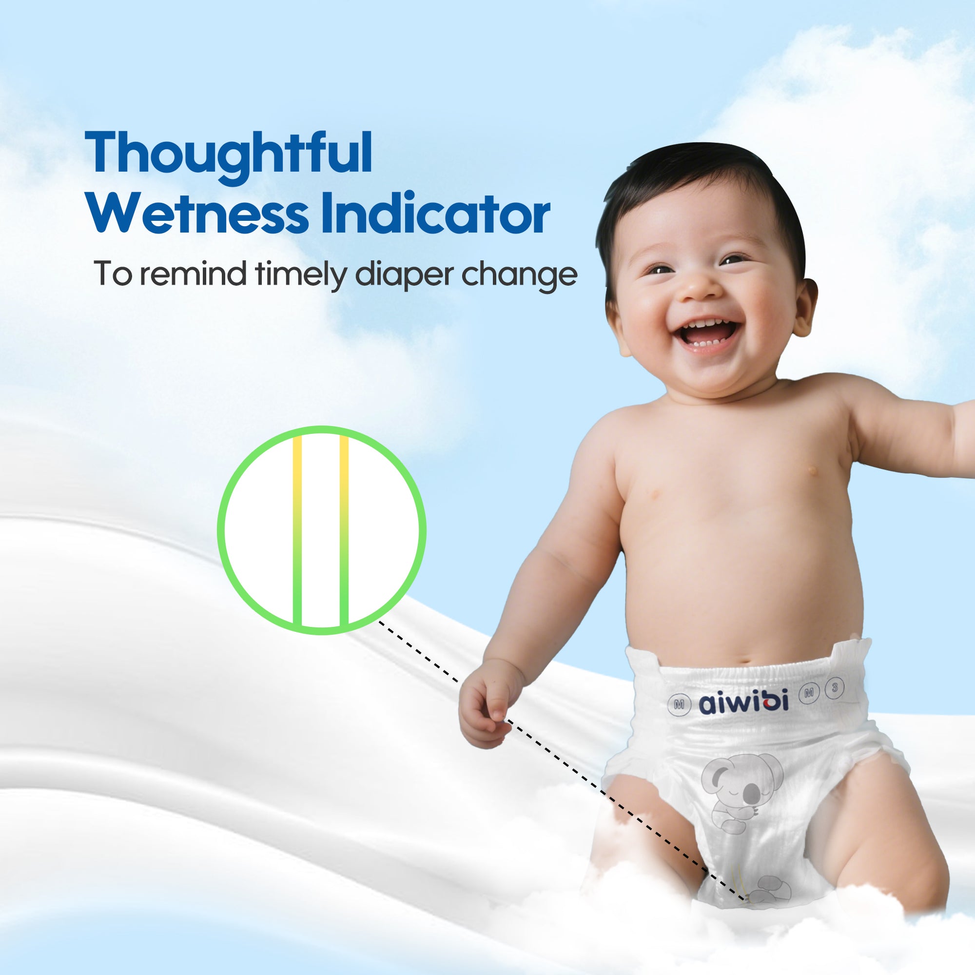 Comfy Soft Baby Diapers Small Pack Size L 10Pcs