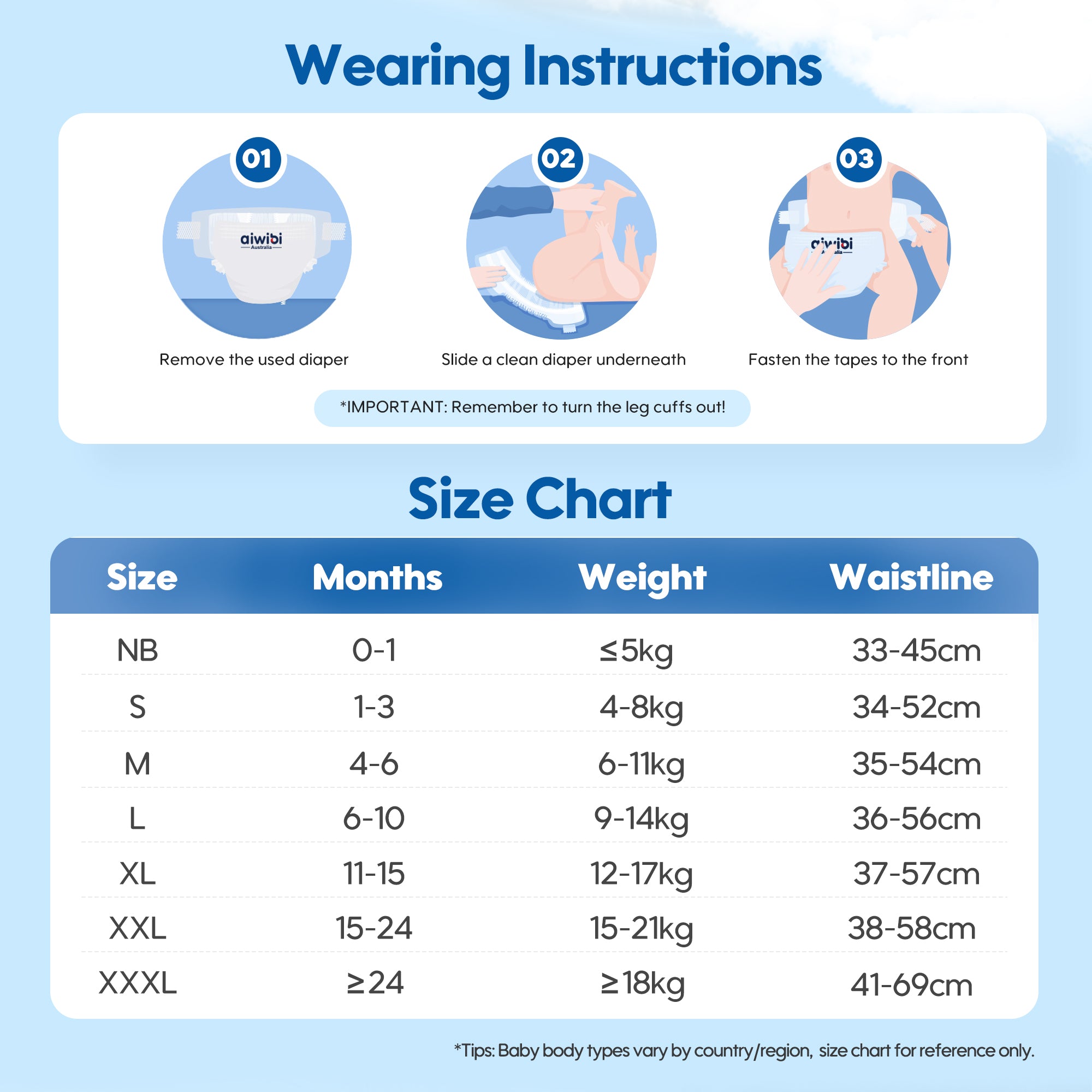Comfy Soft Baby Diapers Small Pack Size L 10Pcs