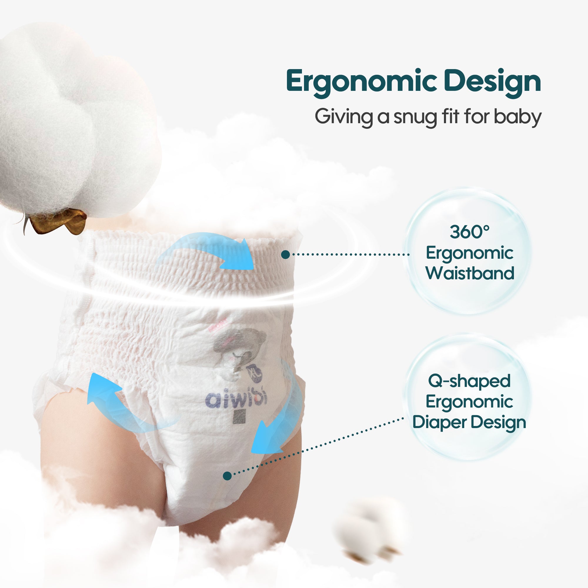 Comfy Guard Baby Pants Large (2-Pack)