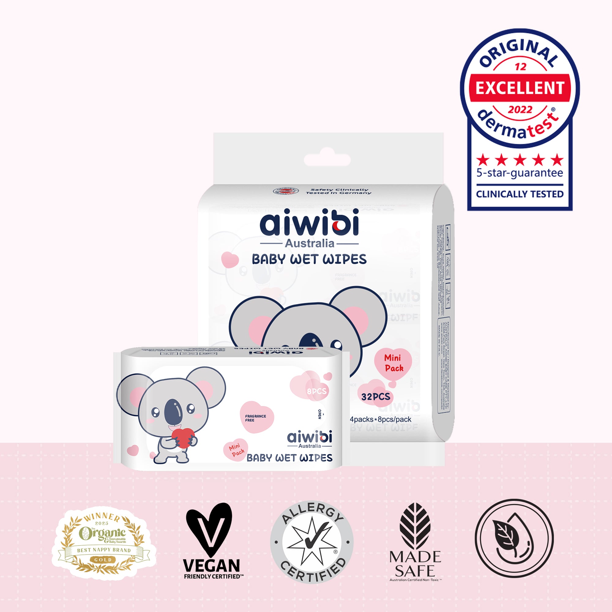Mini Pocket Portable Wipes