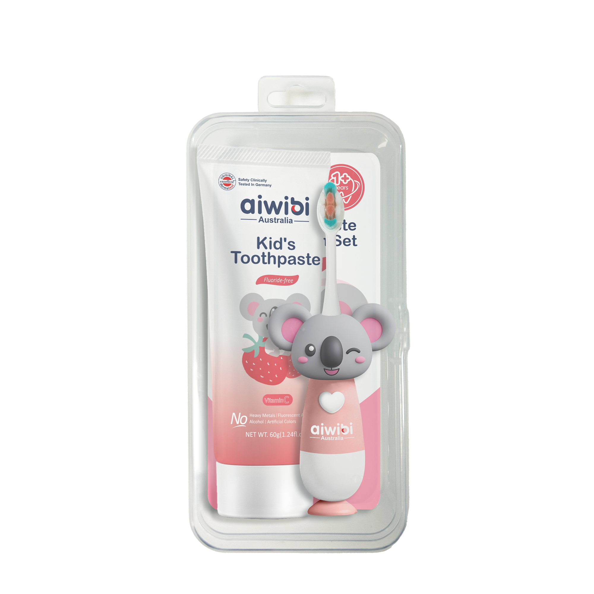 Jolly Kid's Toothpaste & Toothbrush Set