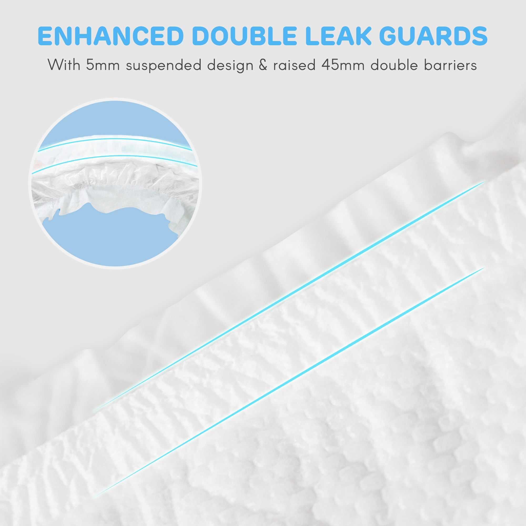 Comfy Guard Baby Pants Large Pack Size L 44Pcs