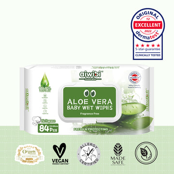 Fresh Organic Aloe Baby Wipes