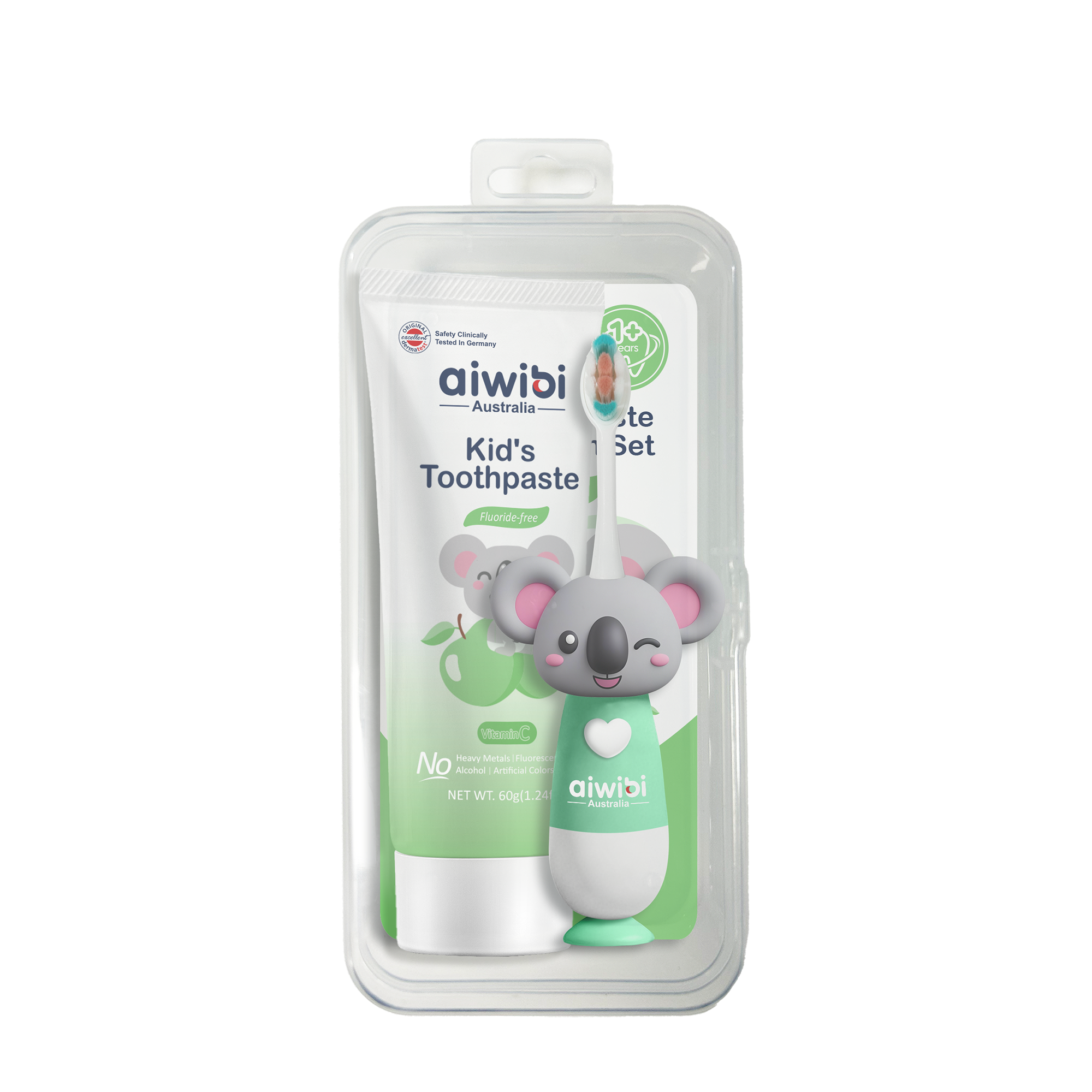 Jolly Kid's Toothpaste & Toothbrush Set